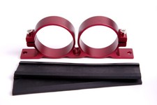 Aeroflow Billet Fuel Pump Bracket Bosch Red Dual Suits All Bosch AF64-2015R