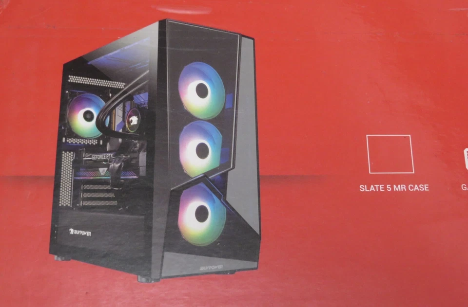 iBUYPOWER - Slate MR Gaming Desktop - Intel i5-11400F - 8GB Memory - AMD Radeon - Image 4 of 4