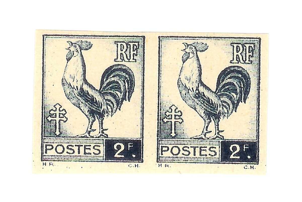 WWII Mint Never Hinged/MNH French Stamps