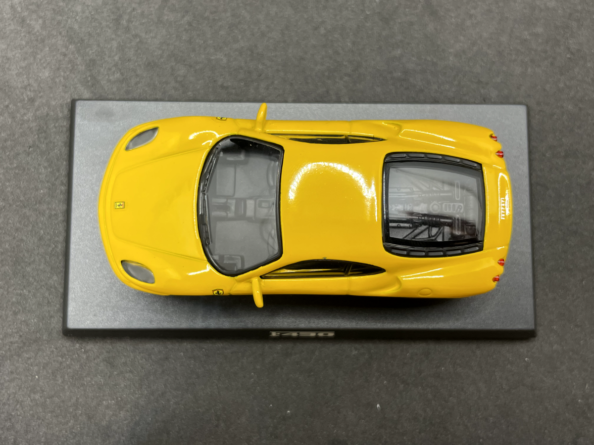 京商　フェラーリF430イエロー Amazon | KYOSHO 京商 1/64 Ferrari フェラーリ F430 黄色