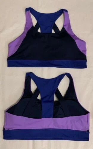 Juegos de sujetadores y sujetadores de poliéster de patrón liso de moda para mujer