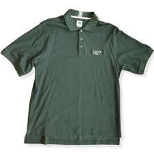 South Florida Bulls USF Adidas Polo Mens M Green Stripe College NCAA Football