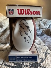 Joe Bellino Signed Autographed Football Navy 