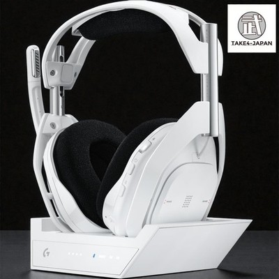 Logitech Astro A50X Lightspeed Kabelloses Gaming-Headset mit Basisstation Weiß