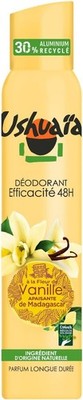 USHUAIA - Deodorant Spray 48 Stunden Frische Vanille, 200 ml Flasche - 3er Pack