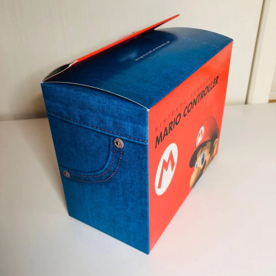 New Nintendo GameCube Controller Club Nintendo Limited Mario Luigi 2SET Japan - Image 4 of 4