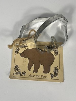 Mountain Bear Cookie Cutter Ann Clark LTD Vermont, New With Tag