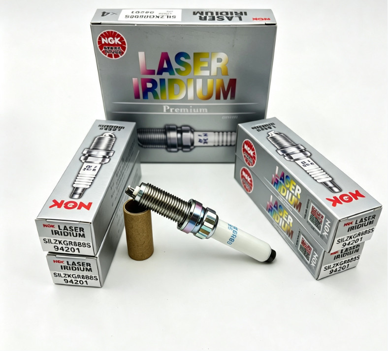 NGK OEM Laser Iridium Spark Plugs SILZKGR8B8S 94201 Set of 4 For BMW B58 Engine