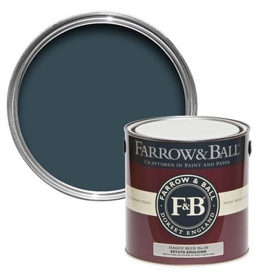NEU vom Händler ! FARROW&BALL Farbe, 750 ml Exterior Eggshell, Hague Blue 30%