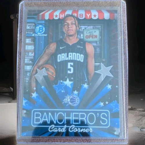 Topps 2025-26 Bowman Chrome Paolo Banchero #HS-1 Hobby Stars Refractor Magic