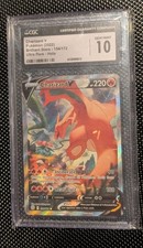 Carta Pokemon Charizard V 154/172 stelle brillanti 2022 CGC 10 gemme ottime condizioni FULL ART