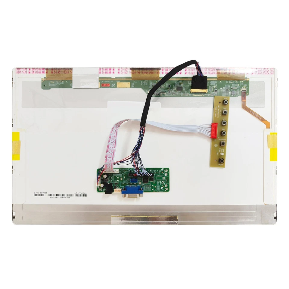 17.3" 1600x900 220 nits TFT LCD Screen and VGA LVDs Controller Board 40 pins - Bild 3 von 4