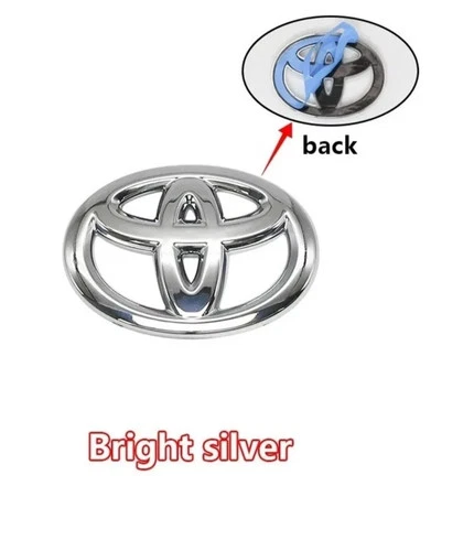 Car Styling Abs Silver Emblem Steering Wheel Logo For Toyota Corolla Camry - product listing photo