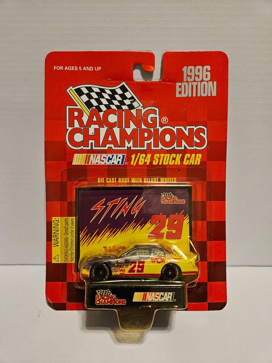 Racing Champions 1:64 Scale Diecast Racing Cars 1996 Vehicle Year