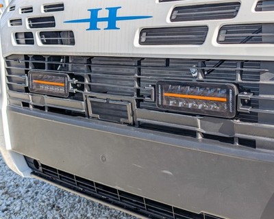 Euralight Kühlergrill Kit passend für Citroen Jumper (2024-) Lightbars + Halter