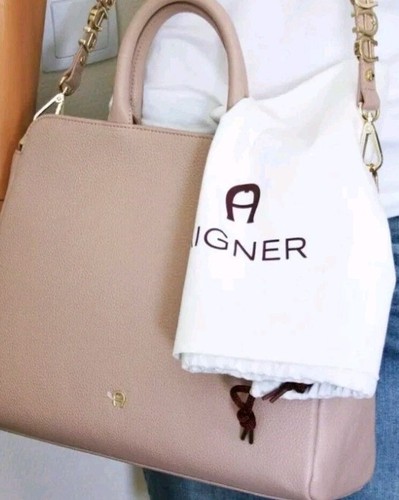 AIGNER Tasche, Beigeton, wie NEU ! - Bild 1 von 7