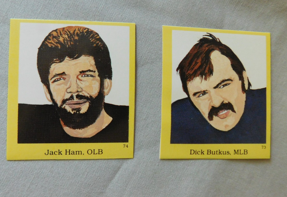 1990 Little Simon Hall of Fame Sticker Set Football #1-80 Pick one