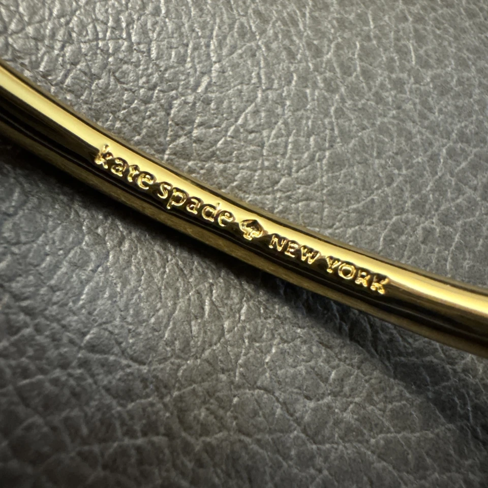 Brazalete Brazalete Kate Spade Oro Marineros Nudo Bisagra Mujer Chapado en Oro Metal NUEVO Foto 3 de 4