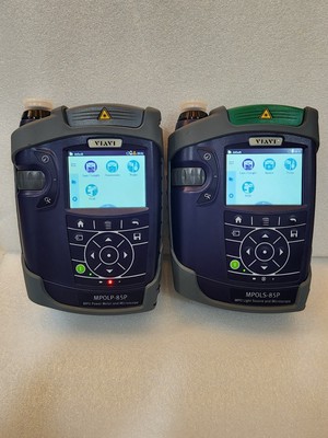 Viavi SmartClass Fiber MPO Multimode Optical test set MPOLS-85P and MPOLP-85P