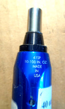 Snap-On CDI Torque 61SP 10-100 in. oz. PRESET Torque Screwdriver 40 ozf/in
