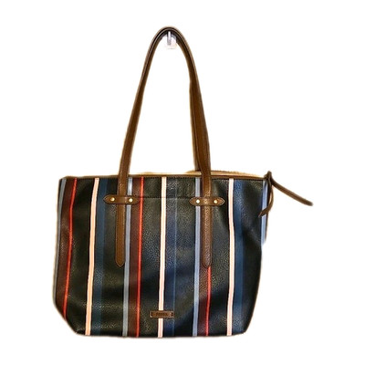 Fossil Shoulder Bag Purse Striped  Women's Accessories