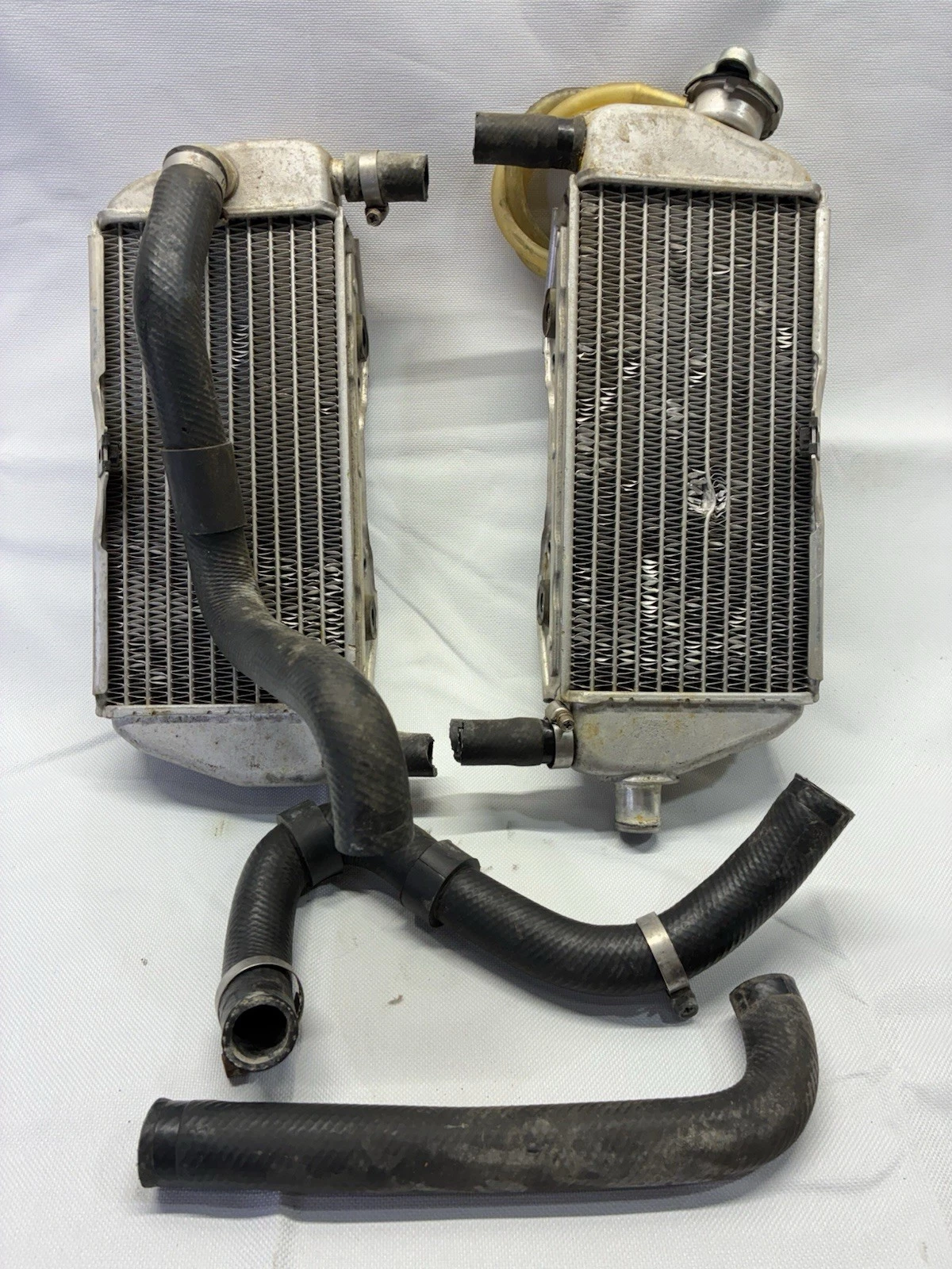 1999 - 2002 Kawasaki KX125 KX250 Radiator Engine Cooling Set