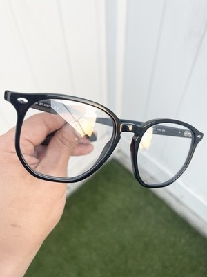 NWT Ray Ban RB4306 4306 Black Clear Lens 601/71 Size 54/19 Case Included