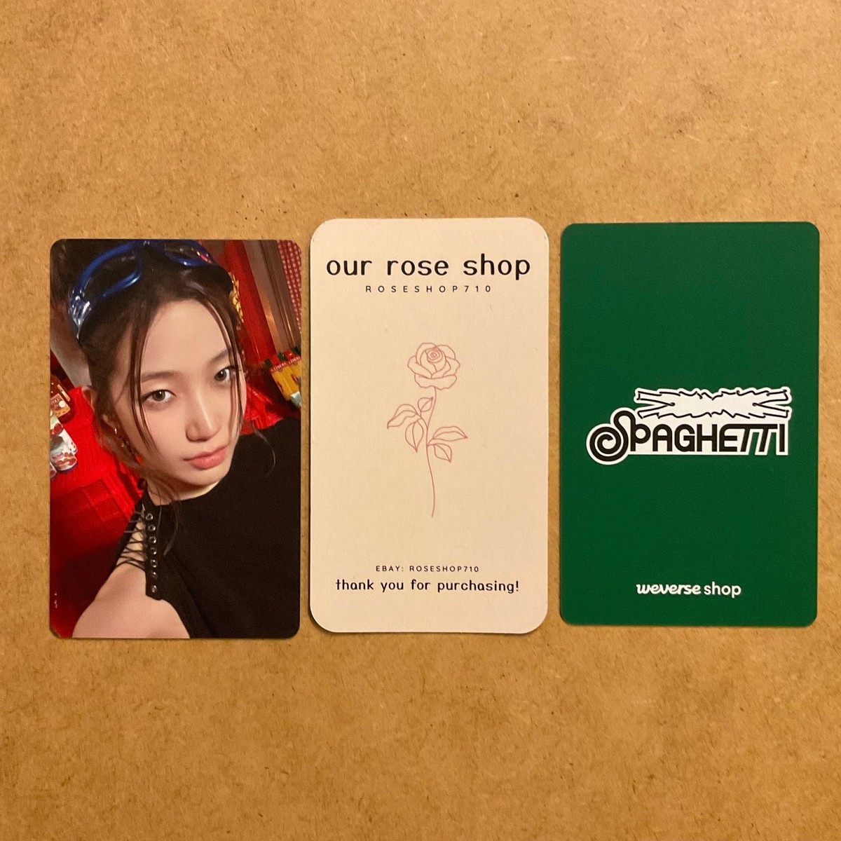 LE SSERAFIM Spaghetti 1st Single Weverse Youtube Gift R2 Official