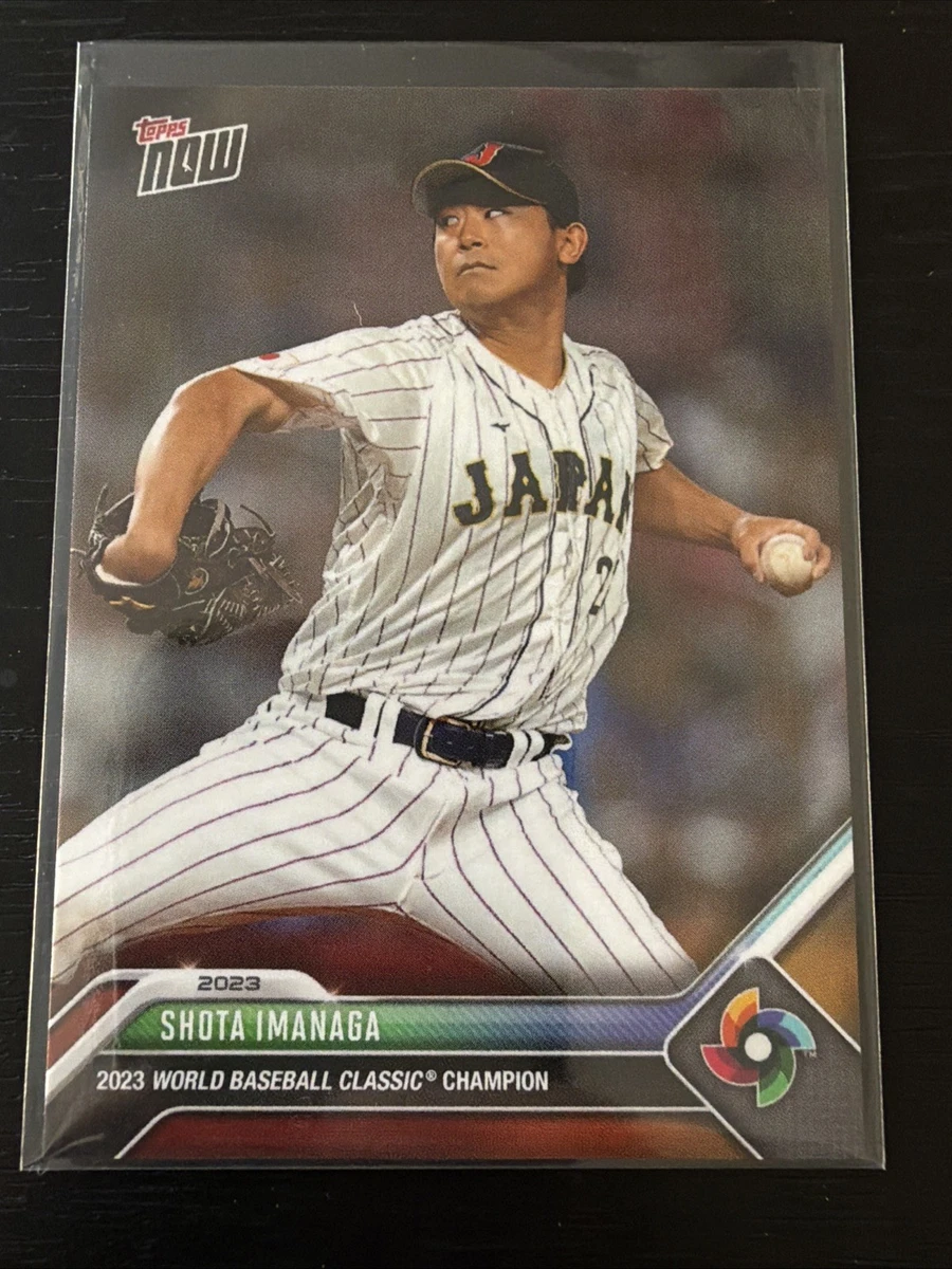 2023 Topps Now World Baseball Classic - Shota Imanaga #WBCJPN-12