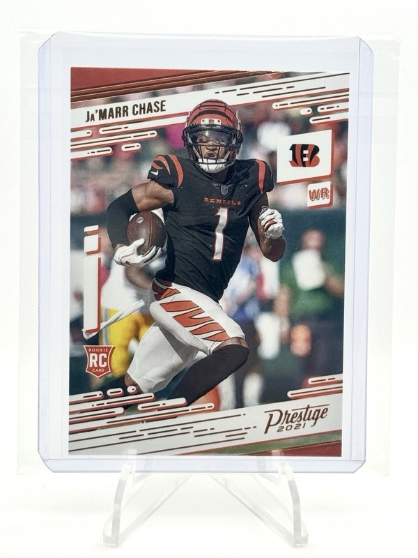 2021 Panini Chronicles - Prestige Update Ja'Marr Chase #212 (RC) Cin. Bengals