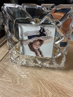 Mikasa Lead Crystal Picture Frame - Square- Made in Germany - VINTAGE