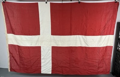 Large Danish Denmark Flag National 94  x 62  Sewn Heavy Mothing