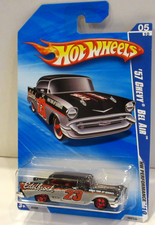 Hot Wheels Performance Edlebrock 57 Chevy Bel Air Fuelie 283hp Mint