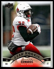 2015 Upper Deck #54 Jahwan Edwards Ball State Cardinals