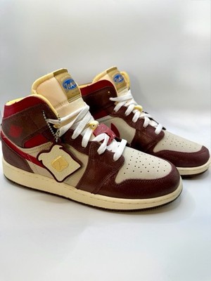 Brand new Jordan 1 Mid SE Bread Butter sole 7Y/8.5W