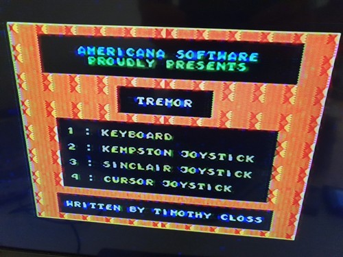 Tremor - Americana - Sinclair ZX Spectrum (getestet ✅) 🟩 - Bild 8 von 9