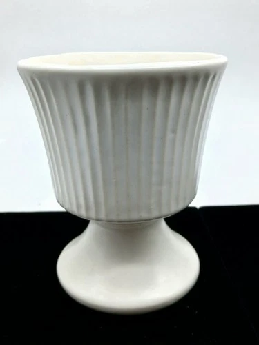 Vintage MCM Floraline White Vase Planter