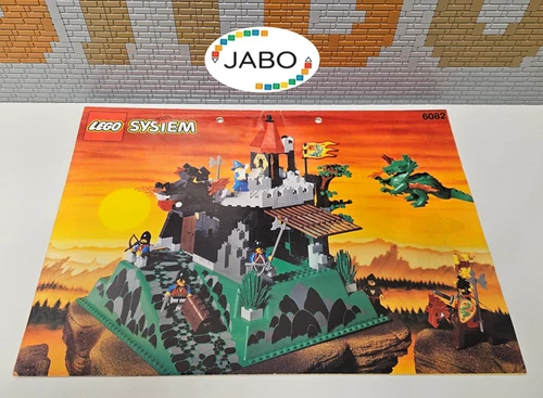 (OK O3/15) Lego Building Instructions Castle 6082 Fire Breathing Fortress