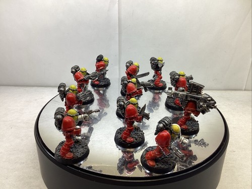 Warhammer 40K ROGUE TRADER SPACE MARINES IN MK. 2 CRUSADE ARMOR x8 OOP CM3171 - Picture 2 of 6