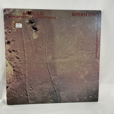 Brian Eno lp Apollo:  Atmospheres & Soundtracks **Editions EG** EX 1983
