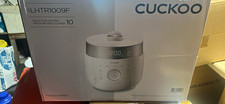 Arrocera a presión de inducción CUCKOO CRP-LHTR1009F 10 tazas blanca 120 V