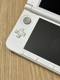 Nintendo 3DS LL XL Pink White Console Stylus Ver 11.13 Japan New stick