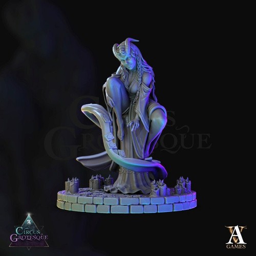 Tiefling Gypsy miniatures - DnD miniatures - Role Playing Game - Tabletop Minia - Picture 4 of 5
