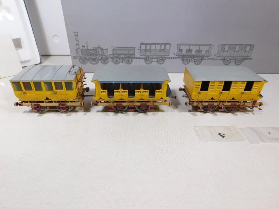 Märklin Spur 1 AC 5751 Jubiläumszug 3 KLEINTEILE FEHLEN Adler 1985 OVP #EB507-13 - Bild 3 von 4