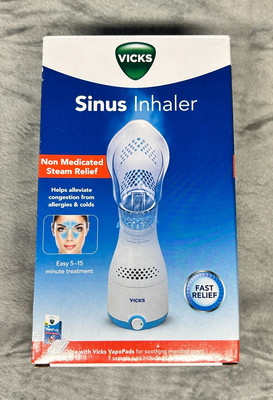 Vicks Sinus Inhaler Non-Medicated Steam Relief for Allergies and Congestion