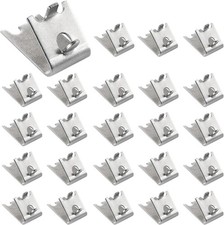24 Pieces Stainless Steel Freezer Shelf Clip, Heavy Duty Cooler...