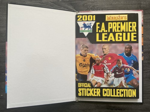 Merlin's FA Premier League 2001 Sticker Album- 100% Complete- With Hardback - Picture 2 of 24