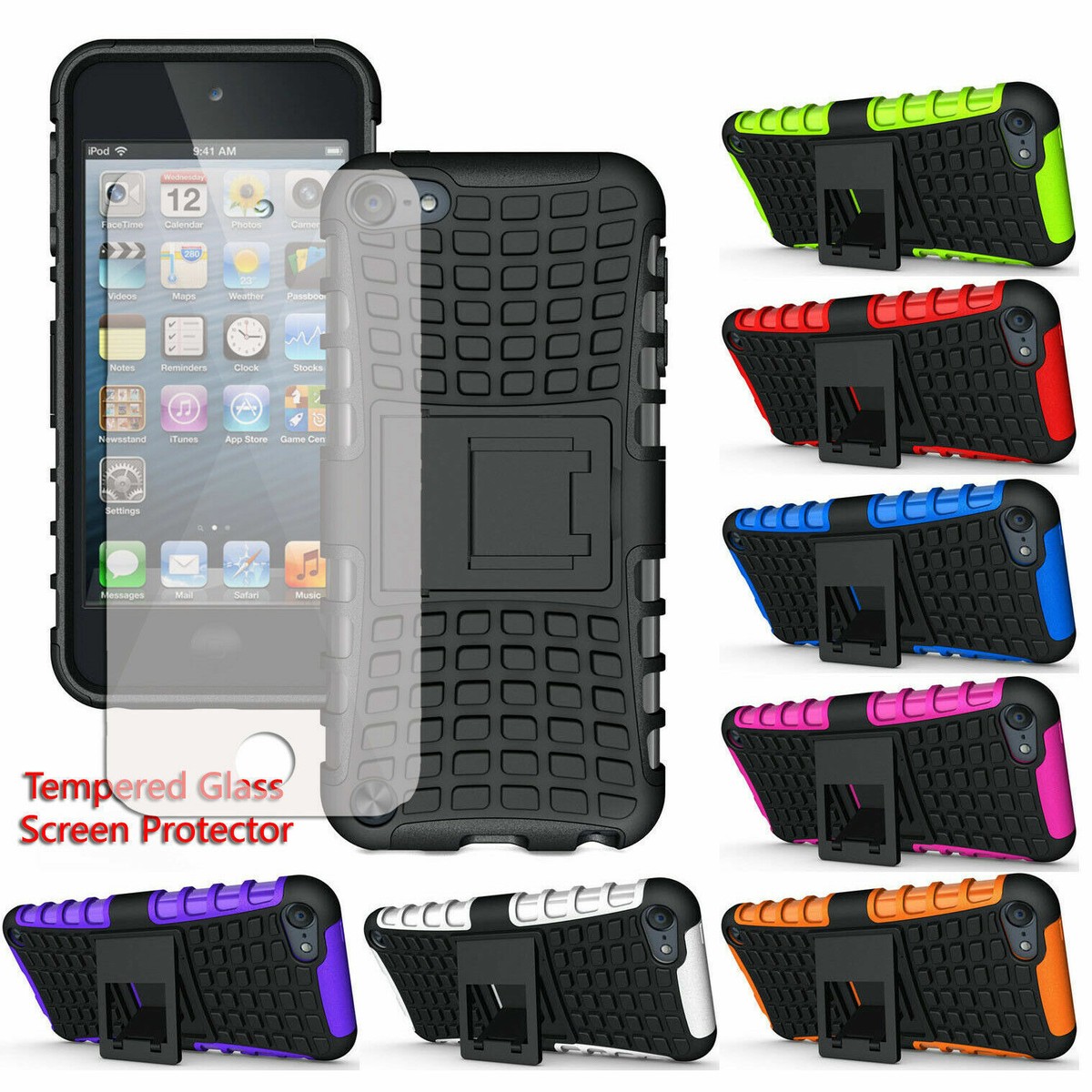 Armour Heavy Duty Shockproof Case For Apple iPod Touch 7th 6th