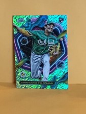 2023 Topps Cosmic  Chrome RC Shintaro Fujinami #71 Aqua Equinox + Base- A’S