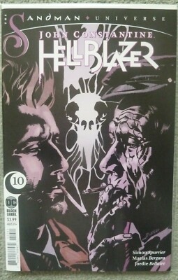 CONSTANTINE:HELLBLAZER #10 SPURRIER/BERGARA..DC BLACK LABEL 2020 1ST PRINT..VFN+